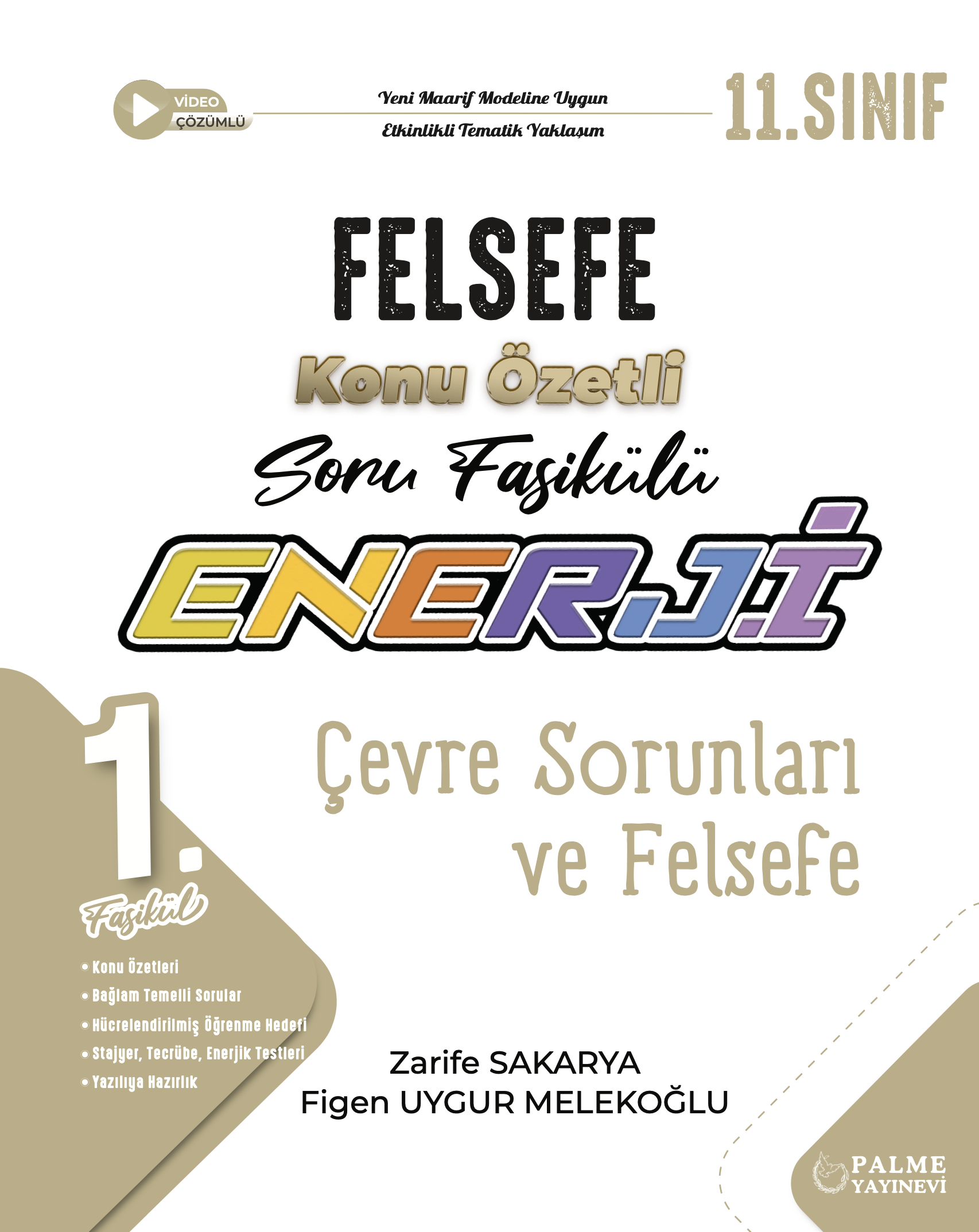 1. Fasikül (Çevre Sorunları ve Felsefe) kapak görseli